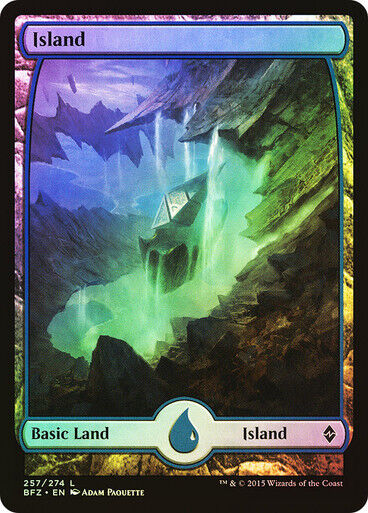 Choose your FOIL Full Art Land ~ Battle for Zendikar [ NearMint ] [ Magic MTG ] - London Magic Traders Limited