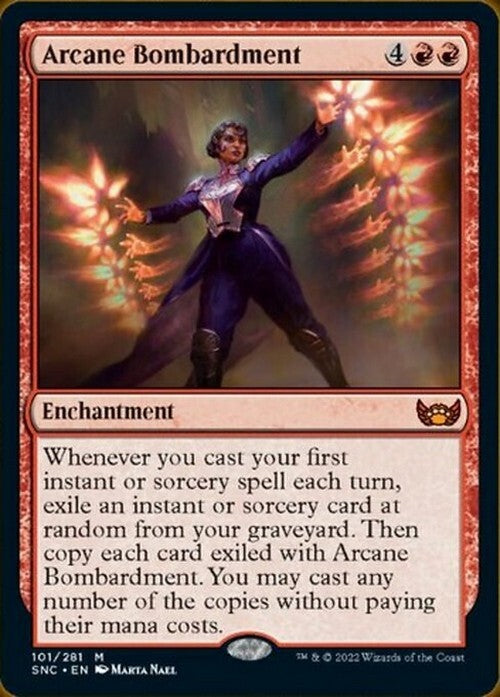 Arcane Bombardment ~ Streets of New Capenna [ NearMint ] [ Magic MTG ]