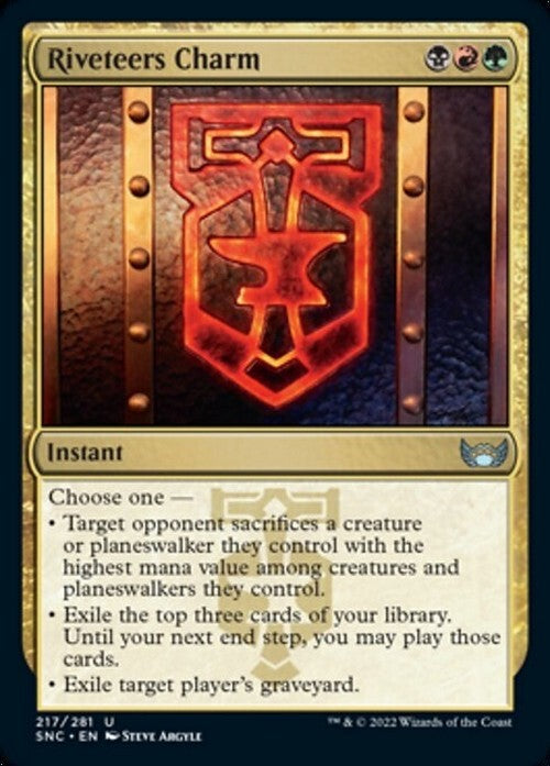 Riveteers Charm ~ Streets of New Capenna [ NearMint ] [ Magic MTG ]