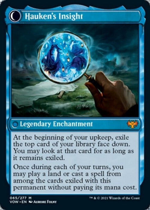 Jacob Hauken, Inspector / Hauken's Insight ~ Crimson Vow [ NM ] [ Magic MTG ]