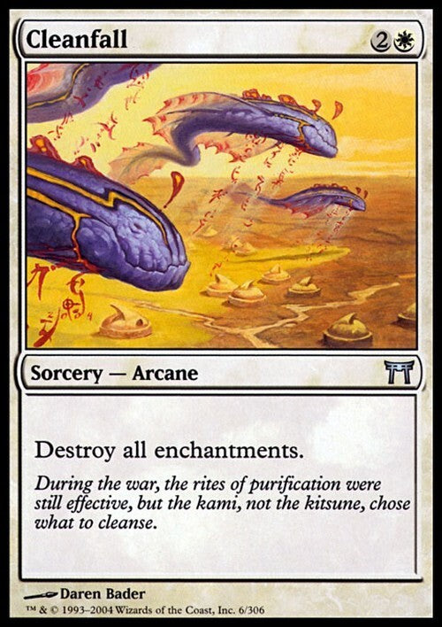 Cleanfall ~ Champions of Kamigawa [ Excellent ] [ Magic MTG ]