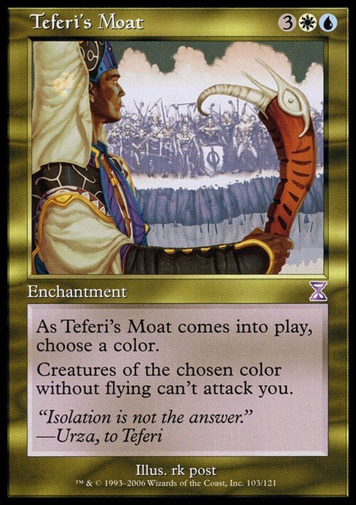 Teferi's Moat ~ Time Spiral [ Excellent ] [ Magic MTG ]