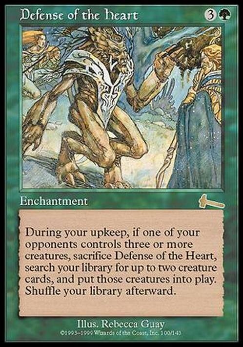 Defense of the Heart ~ Urza's Legacy [ PLAYED ] [ Magic MTG ]