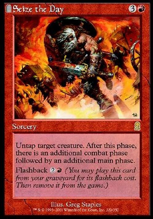 Seize the Day ~ Odyssey [ Excellent ] [ Magic MTG ]