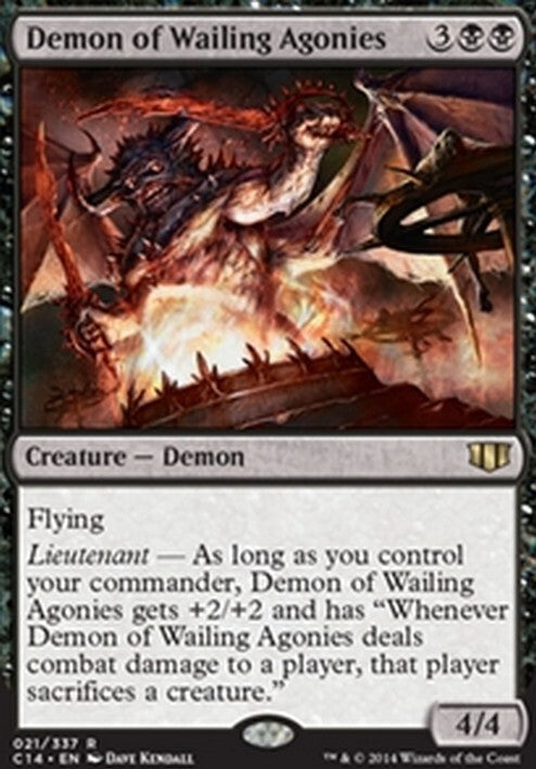 Demon of Wailing Agonies ~ Commander 2014 [ Excellent ] [ Magic MTG ]