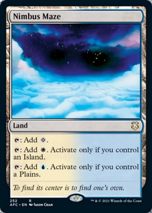 Nimbus Maze ~ Commander: Adventures in the Forgotten Realms [ NM ] [ MTG ]