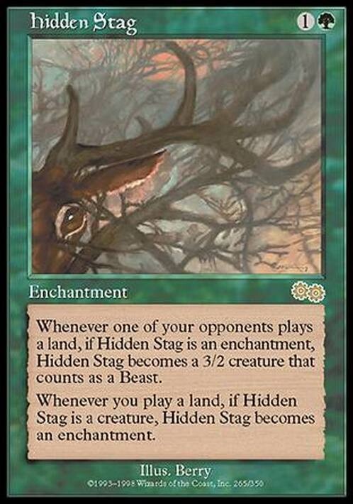 Hidden Stag ~ Urza's Saga [ Excellent ] [ Magic MTG ]