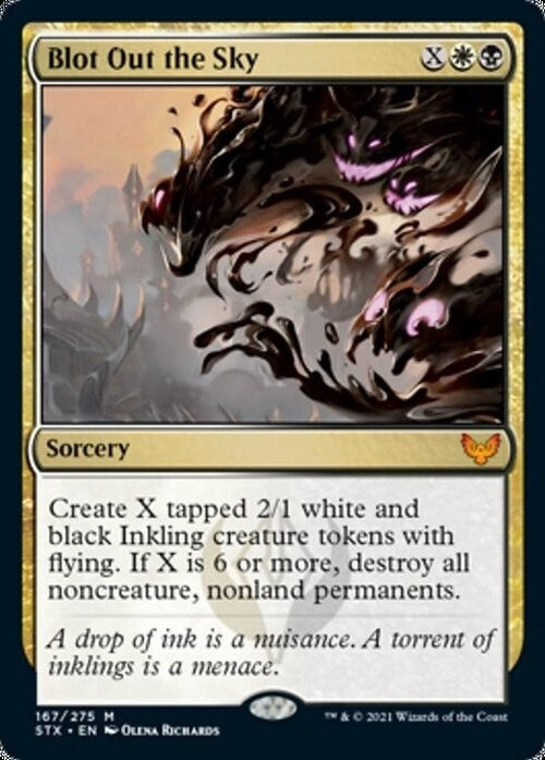 Blot Out the Sky ~ Strixhaven [ Excellent ] [ Magic MTG ]