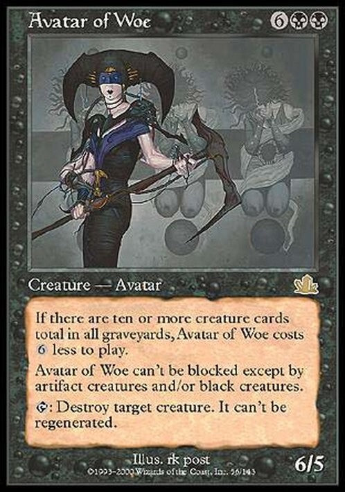 Avatar of Woe ~ Prophecy [ NearMint ] [ Magic MTG ]