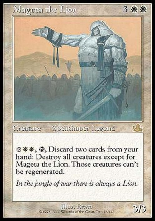 Mageta the Lion ~ Prophecy [ Excellent ] [ Magic MTG ]