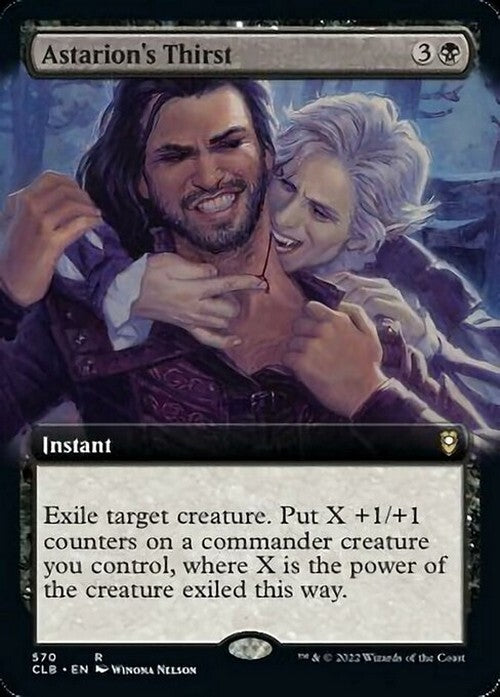 BORDERLESS Astarion's Thirst ~ Commander Legends 2 [ NM ] [ MTG ] - London Magic Traders Ltd