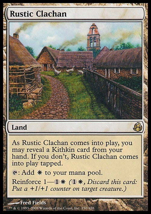 Rustic Clachan ~ Morningtide [ Excellent ] [ Magic MTG ]