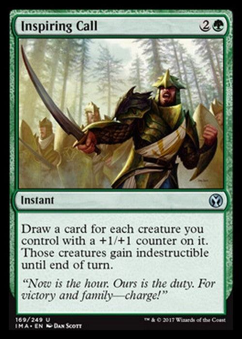 Inspiring Call ~ Iconic Masters [ Excellent ] [ Magic MTG ]