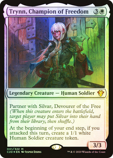 FOIL Trynn, Champion of Freedom ~ Commander: Ikoria [ NearMint ] [ Magic MTG ]