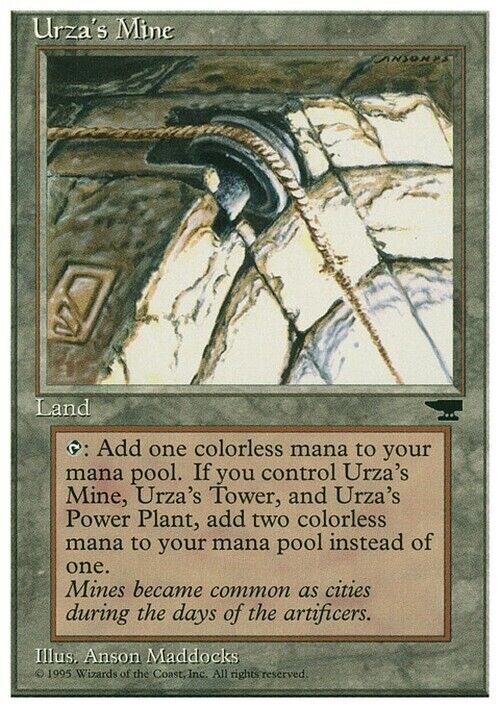 Choose your Urza's Tron Land (Mine - Plant - Tower) ~ Chronicles [ EX ] [ MTG ] - London Magic Traders Limited