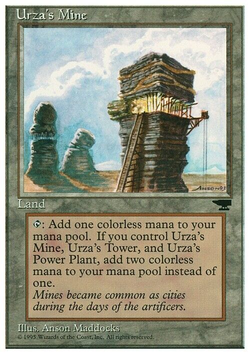 Choose your Urza's Tron Land (Mine - Plant - Tower) ~ Chronicles [ EX ] [ MTG ] - London Magic Traders Limited