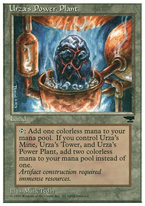 Choose your Urza's Tron Land (Mine - Plant - Tower) ~ Chronicles [ EX ] [ MTG ] - London Magic Traders Limited