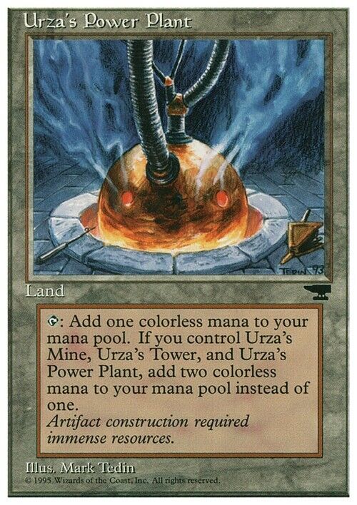 Choose your Urza's Tron Land (Mine - Plant - Tower) ~ Chronicles [ EX ] [ MTG ] - London Magic Traders Limited