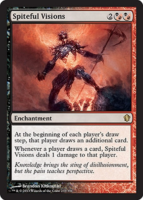 Spiteful Visions ~ Commander 2013 [ Excellent ] [ Magic MTG ]