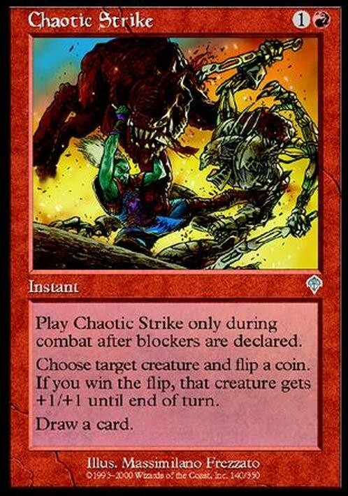 Chaotic Strike ~ Invasion [ Excellent ] [ Magic MTG ]