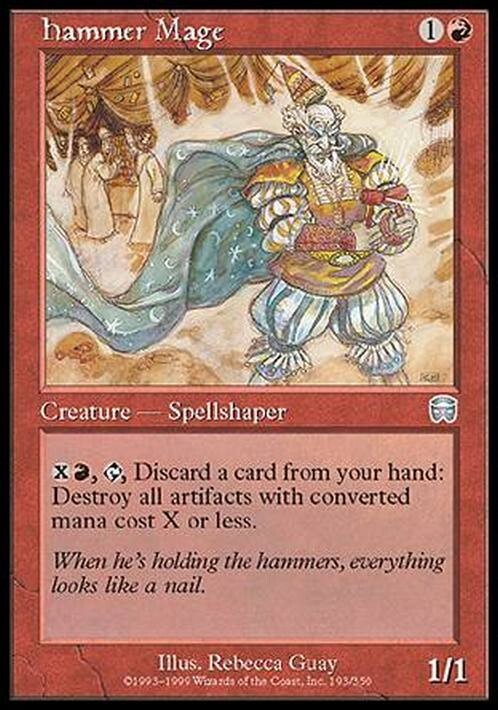 Hammer Mage ~ Mercadian Masques [ Excellent ] [ Magic MTG ]
