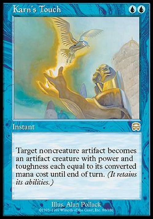 Karn's Touch ~ Mercadian Masques [ Excellent ] [ Magic MTG ]