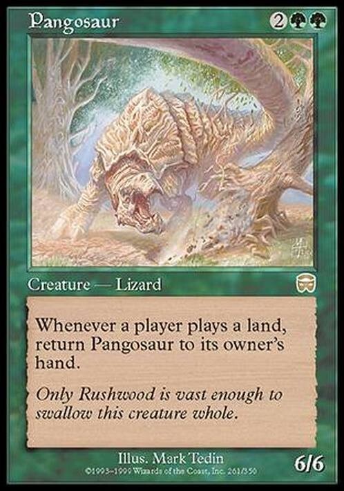 Pangosaur ~ Mercadian Masques [ Excellent ] [ Magic MTG ]