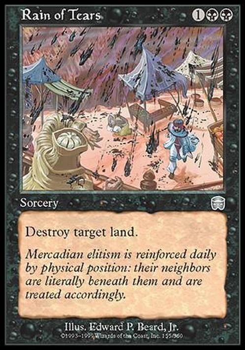 Rain of Tears ~ Mercadian Masques [ Excellent ] [ Magic MTG ]