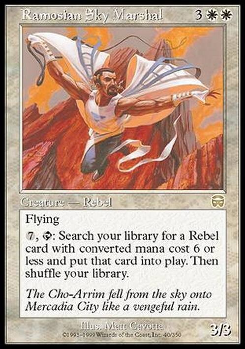 Ramosian Sky Marshal ~ Mercadian Masques [ Excellent ] [ Magic MTG ]