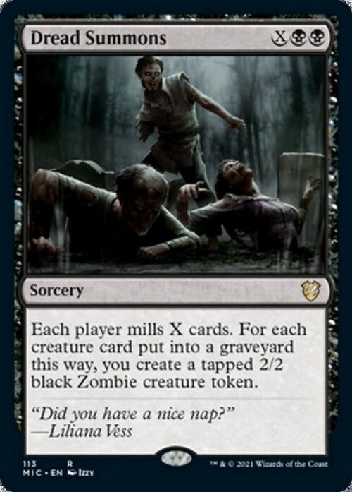 Dread Summons ~ Commander: Midnight Hunt [ NearMint ] [ Magic MTG ]