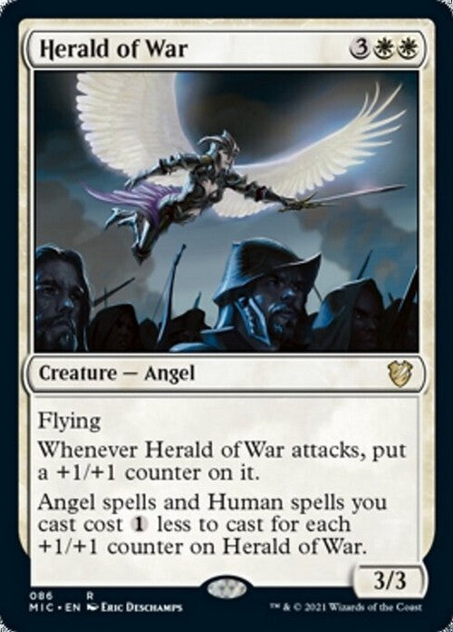 Herald of War ~ Commander: Midnight Hunt [ NearMint ] [ Magic MTG ]