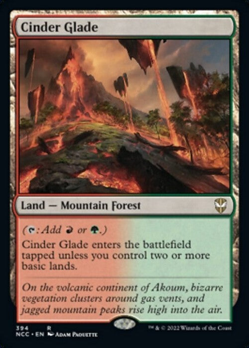 Cinder Glade ~ Commander: Streets of New Capenna [ NM ] [ Magic MTG ]