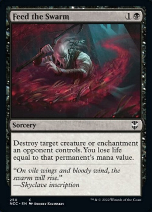 Feed the Swarm ~ Commander: Streets of New Capenna [ NM ] [ Magic MTG ]