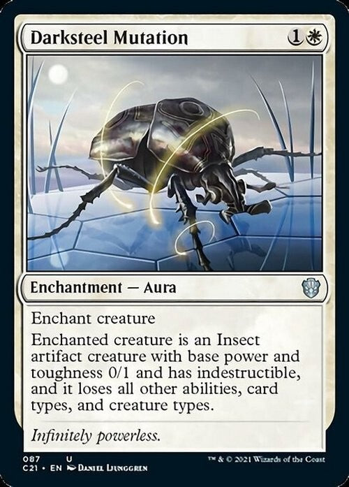 Darksteel Mutation ~ Commander: Strixhaven [ NearMint ] [ Magic MTG ]