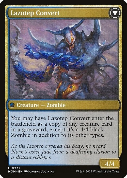 Invasion of Amonkhet / Lazotep Convert ~ March of the Machine [ NM ] [ MTG ]