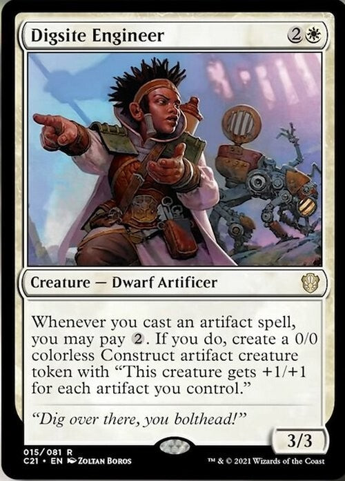 Digsite Engineer ~ Commander: Strixhaven [ NearMint ] [ Magic MTG ]
