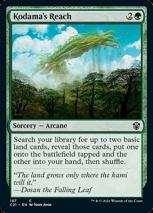 Kodama's Reach ~ Commander: Strixhaven [ NearMint ] [ Magic MTG ] - London Magic Traders Ltd
