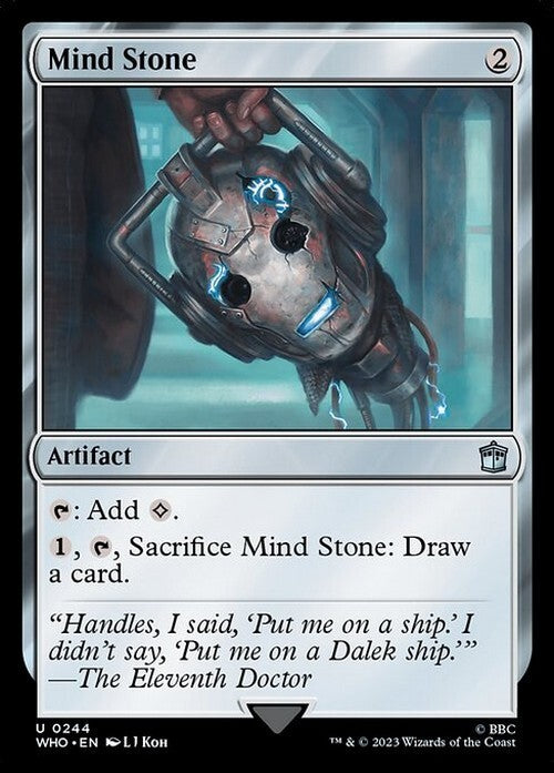 Mind Stone ~ Commander: Doctor Who [ NearMint ] [ Magic MTG ]