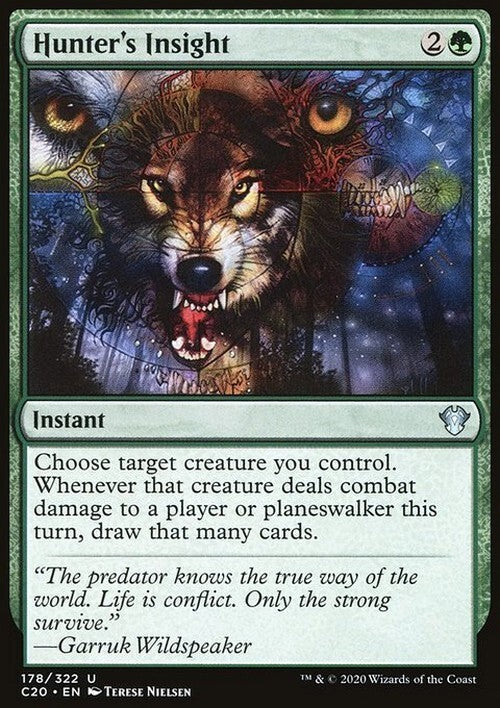 Hunter's Insight ~ Commander: Ikoria [ NearMint ] [ Magic MTG ]
