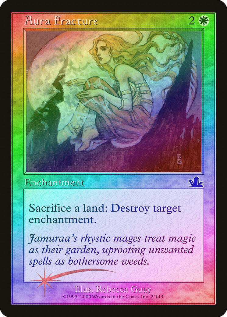 FOIL Aura Fracture ~ Prophecy [ Excellent ] [ Magic MTG ]