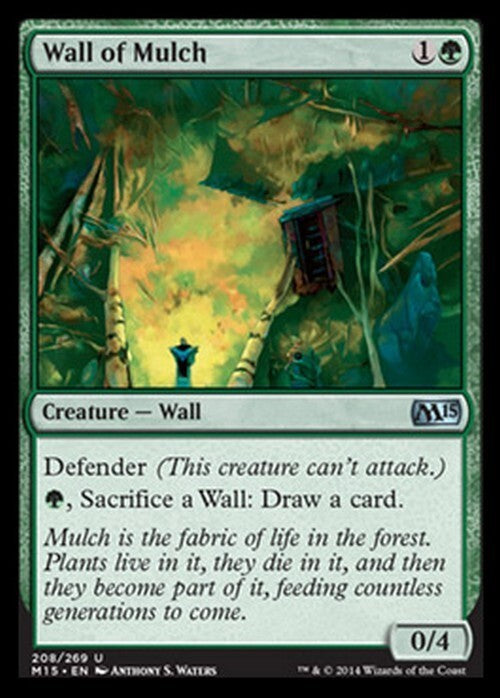 Wall of Mulch ~ Magic 2015 [ Excellent ] [ Magic MTG ]