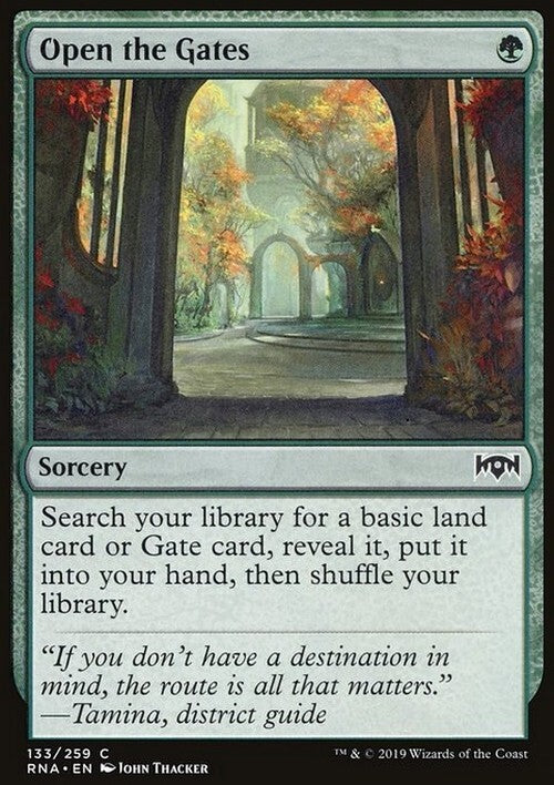 Open the Gates ~ Ravnica Allegiance [ Excellent ] [ Magic MTG ]