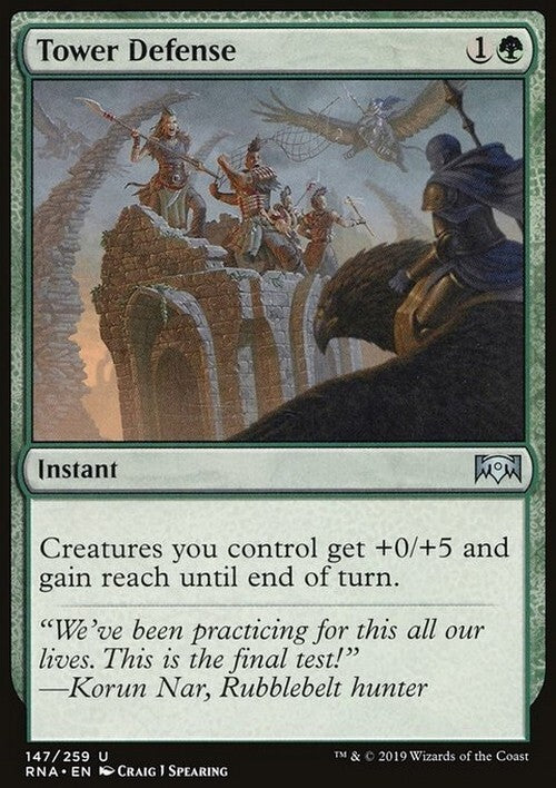 Tower Defense ~ Ravnica Allegiance [ Excellent ] [ Magic MTG ]