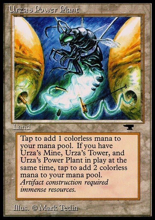Urza's Power Plant (Version 1) ~ Antiquities [ NearMint ] [ Magic MTG ] - London Magic Traders Ltd