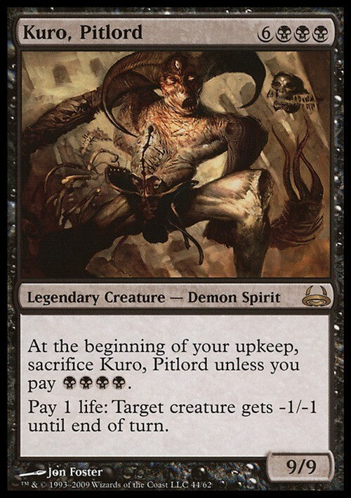 Kuro, Pitlord ~ Duel Decks [ Excellent ] [ Magic MTG ]