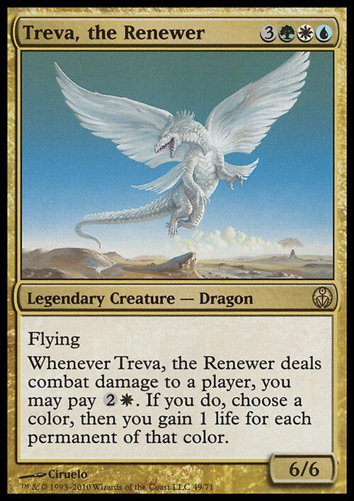 Treva, the Renewer ~ Duel Decks [ PLAYED ] [ Magic MTG ]
