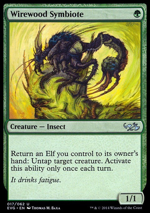 Wirewood Symbiote ~ Duel Decks [ Excellent ] [ Magic MTG ]