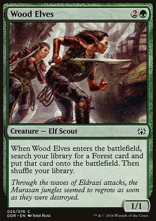 Wood Elves ~ Duel Decks [ Excellent ] [ Magic MTG ]