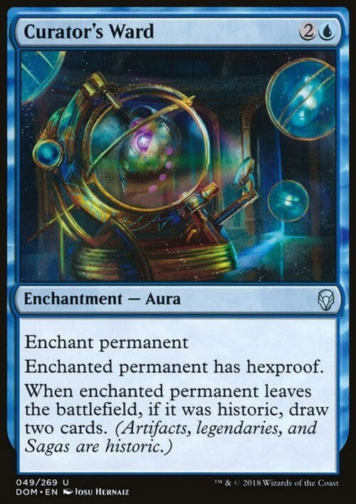 Curator's Ward ~ Dominaria [ Excellent ] [ Magic MTG ]