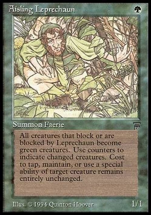 Aisling Leprechaun ~ Legends [ Excellent ] [ Magic MTG ] - London Magic Traders Ltd